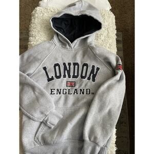 G Crown kids sz. S “ London” gray hoodie. Great quality